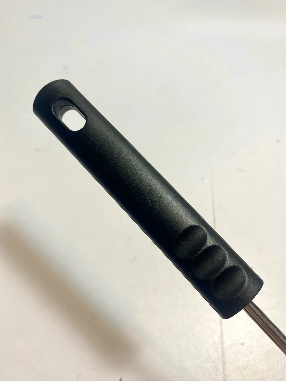 Vintage Slotted Turner Stainless Steel Black Handle Retro Kitchen